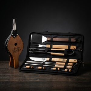 SET PARRILLERO WOOD B